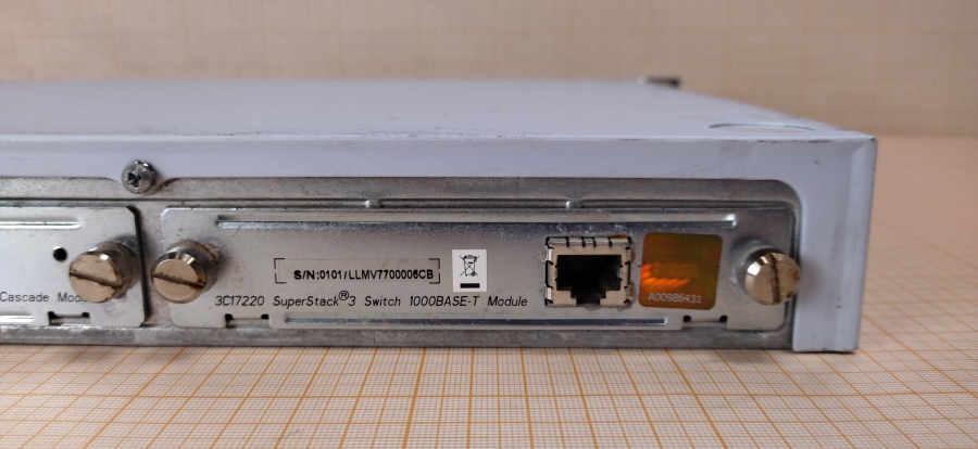 173-110-002 Коммутатор управляемый 3COM SuperStack 3 Switch 4400 3C17204 #7