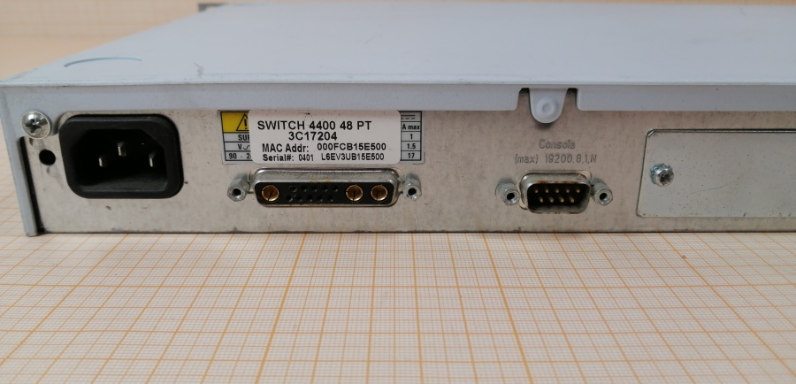 173-110-004 Коммутатор управляемый 3COM SuperStack 3 Switch 4400 3C17204 #6