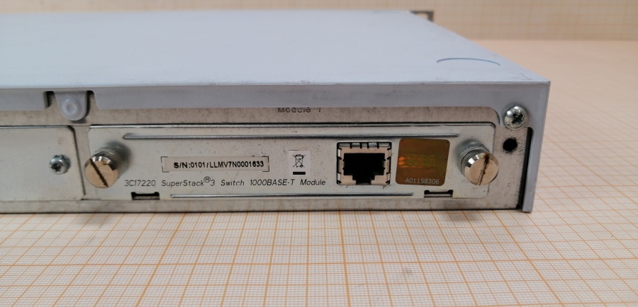 173-110-004 Коммутатор управляемый 3COM SuperStack 3 Switch 4400 3C17204 #7