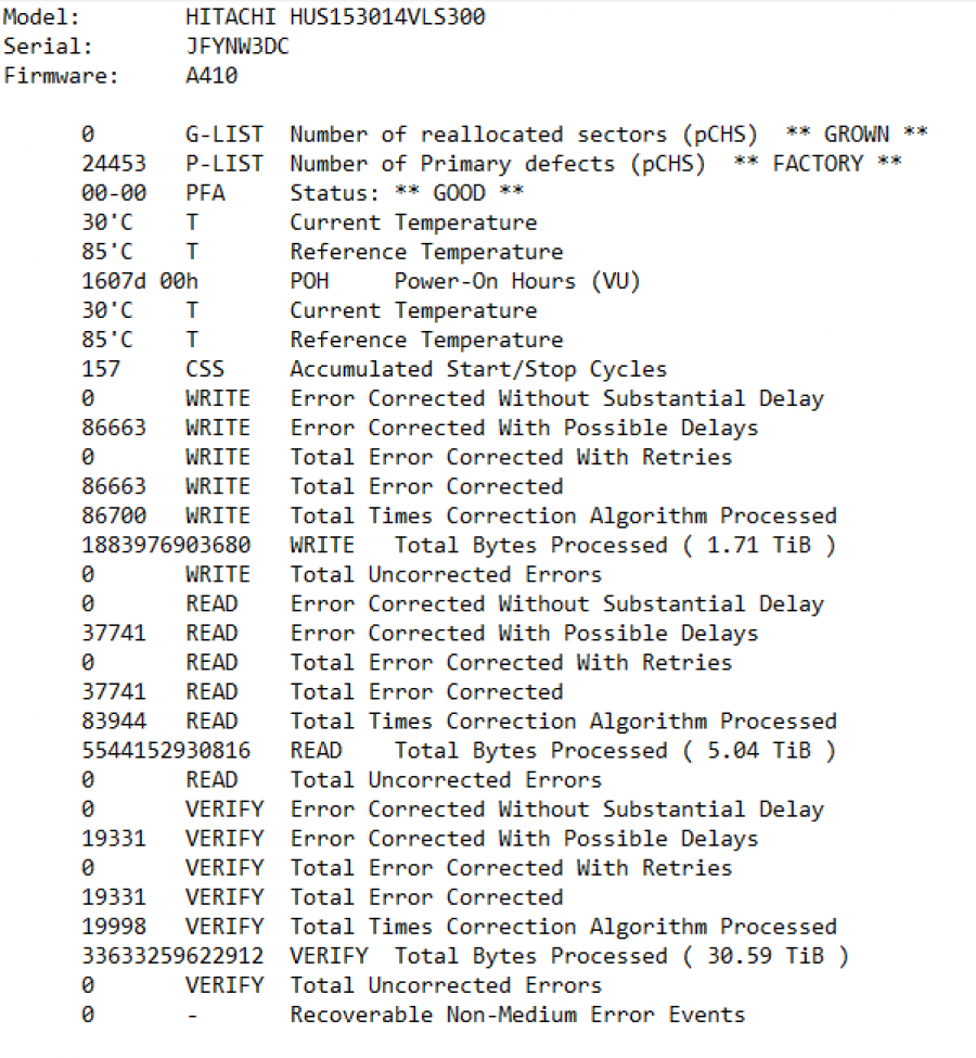 165-103-002 HDD 3.5" SAS HITACHI HUS153014VLS300 #6