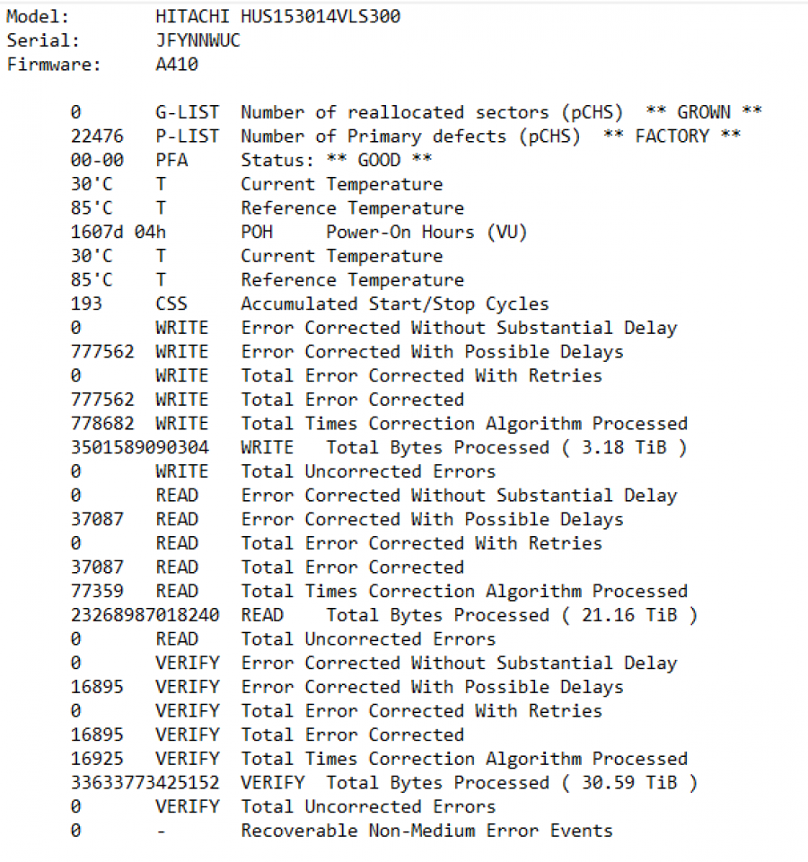 165-103-003 HDD 3.5" SAS HITACHI HUS153014VLS300 #6