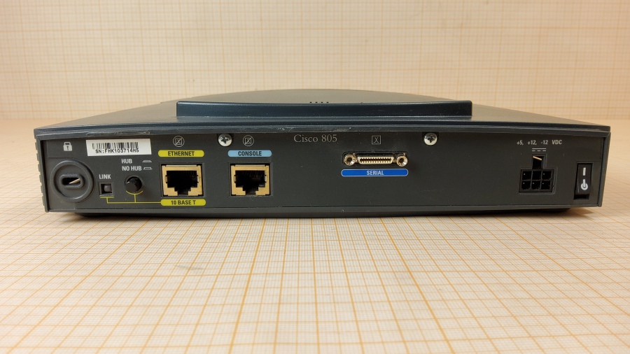 043-013-002 Маршрутизатор CISCO 805 #6