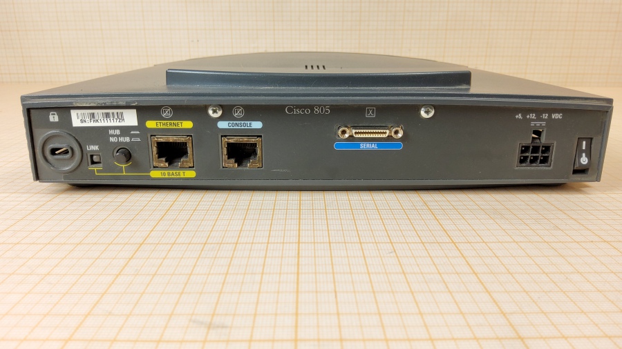 043-013-001 Маршрутизатор CISCO 805 #6