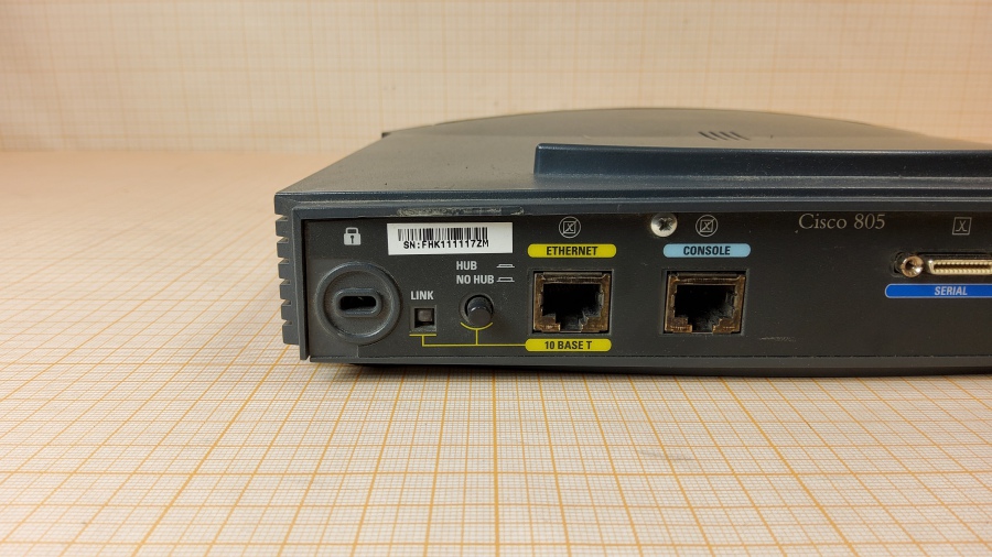 043-013-001 Маршрутизатор CISCO 805 #7