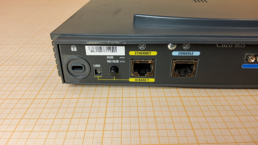 043-013-003 Маршрутизатор CISCO 805 #5