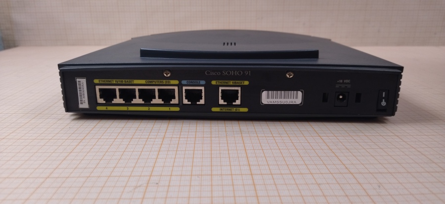 043-011-004 Маршрутизатор CISCO SOHO 91 #4