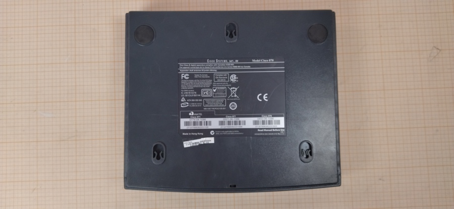 043-017-001 Маршрутизатор CISCO 877 #5