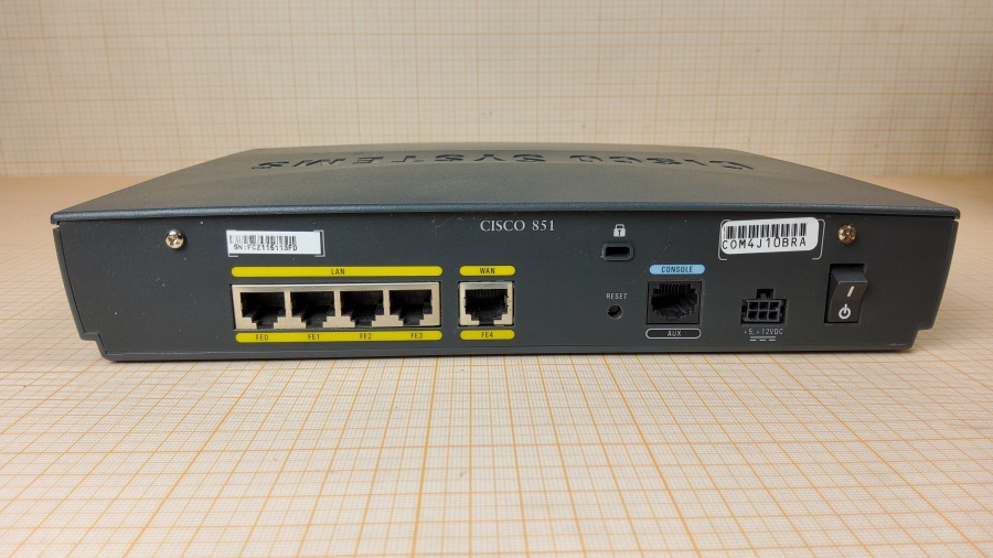 043-012-002 Маршрутизатор CISCO 851 #5