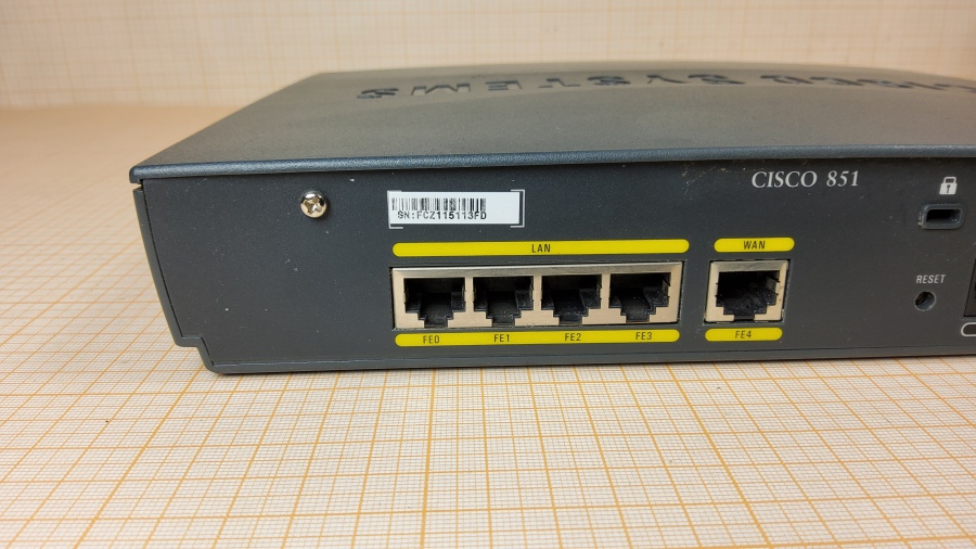 043-012-002 Маршрутизатор CISCO 851 #6