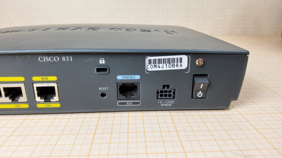 043-012-002 Маршрутизатор CISCO 851 #7