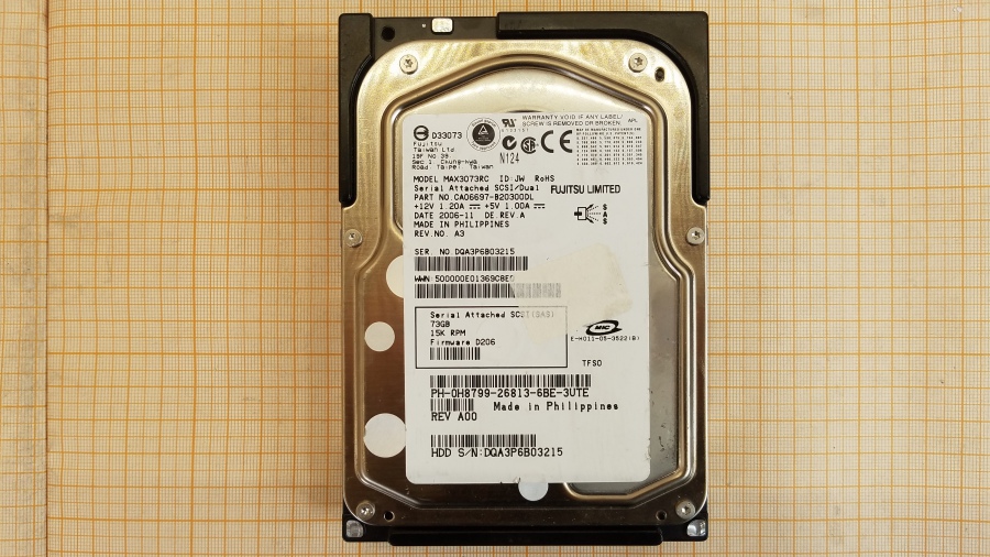 165-106-001 HDD 3.5" SAS DELL H8799 #2