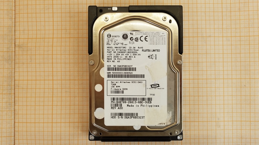 165-106-003 HDD 3.5" SAS DELL H8799 #2