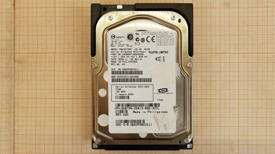 165-106-007 HDD 3.5" SAS DELL H8799 #2