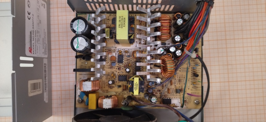 165-124-001 БП ATX v2.2 INWIN Power Rebel RB-S450T7-0 #6