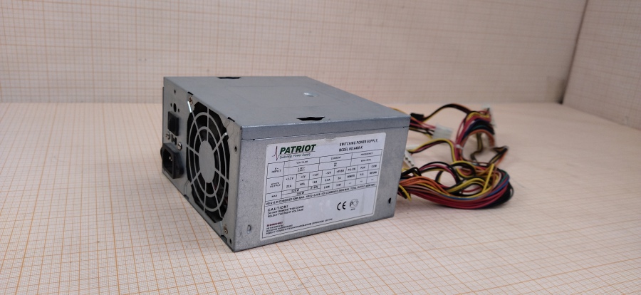 165-130-001 БП ATX v2.0 PATRIOT A400-K #1
