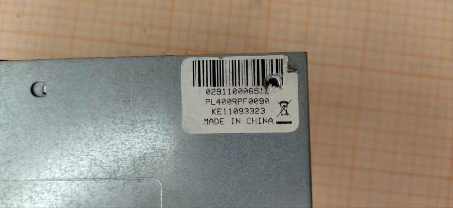 165-130-001 БП ATX v2.0 PATRIOT A400-K #6