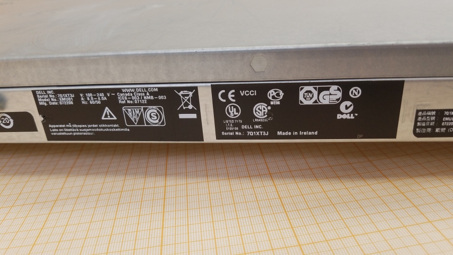 113-039-012 Сервер DELL PowerEdge 1950 (EMU01) #4