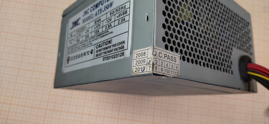 165-146-001 БП ATX v2.0 JNC ATX-350W #6