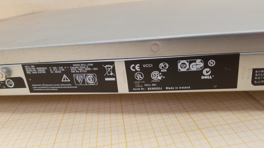 113-039-014 Сервер DELL PowerEdge 1950 (EMU01) #4