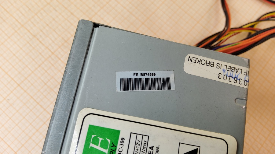 165-149-001 БП ATX v1.X Quic case QC-300 #4