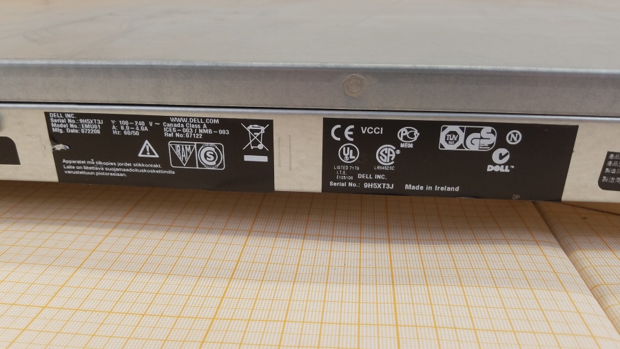 113-039-016 Сервер DELL PowerEdge 1950 (EMU01) #4