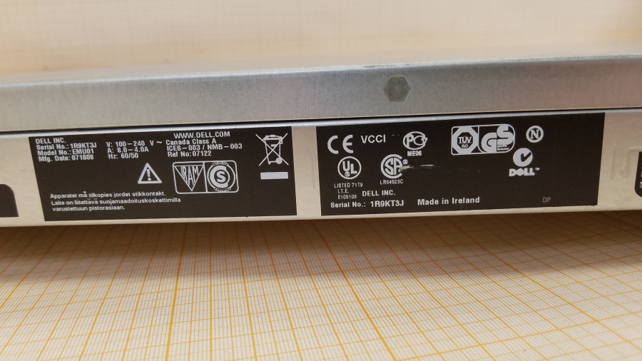 113-039-020 Сервер DELL PowerEdge 1950 (EMU01) #4