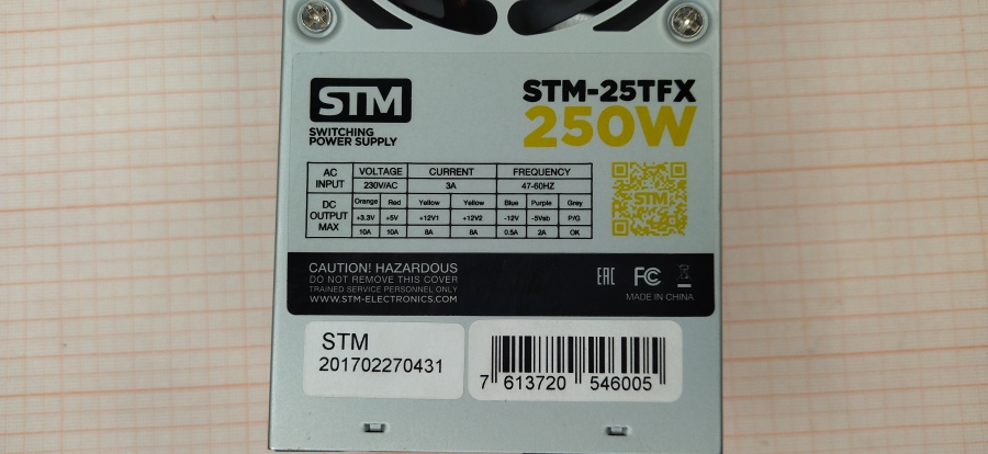 088-198-001 БП TFX STMicroelectronics STM-25TFX #4