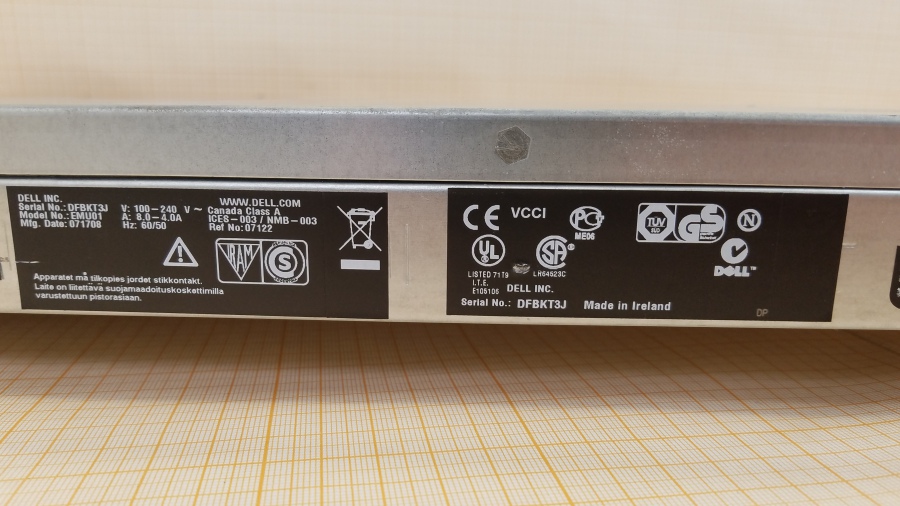 113-039-023 Сервер DELL PowerEdge 1950 (EMU01) #4