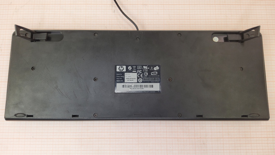 165-152-001 Клавиатура проводная HP KB-0316 #4