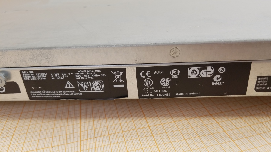 113-039-027 Сервер DELL PowerEdge 1950 (EMU01) #4