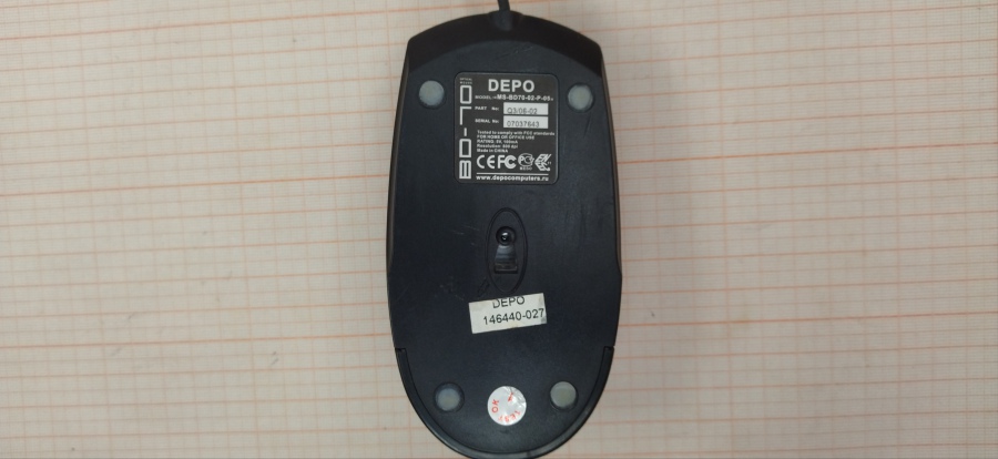 165-165-001 Мышь проводная DEPO BD-70 #3