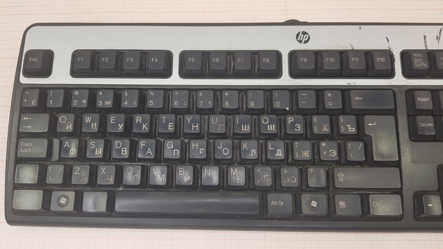 137-007-001 Клавиатура проводная HP KB-0316 #2