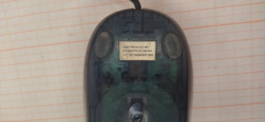 173-123-001 Мышь проводная HP M-SBF96 #4