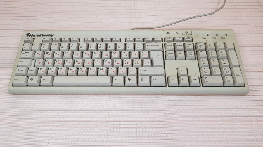 165-167-001 Клавиатура проводная KRAFTWAY KB-9810 #1
