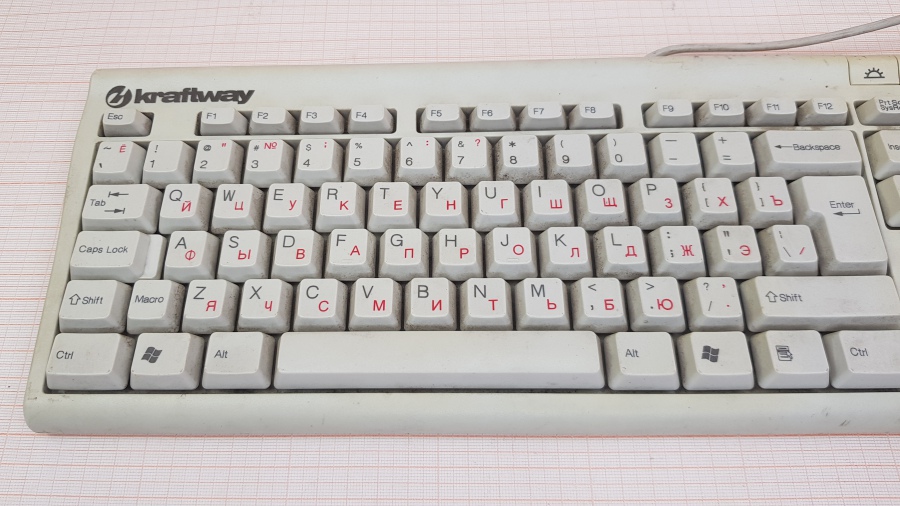 165-167-001 Клавиатура проводная KRAFTWAY KB-9810 #2