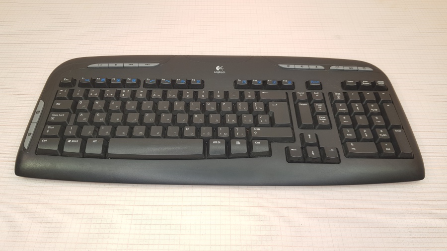 150-023-001 Клавиатура беспроводная Logitech Cordless Desktop EX110 #1
