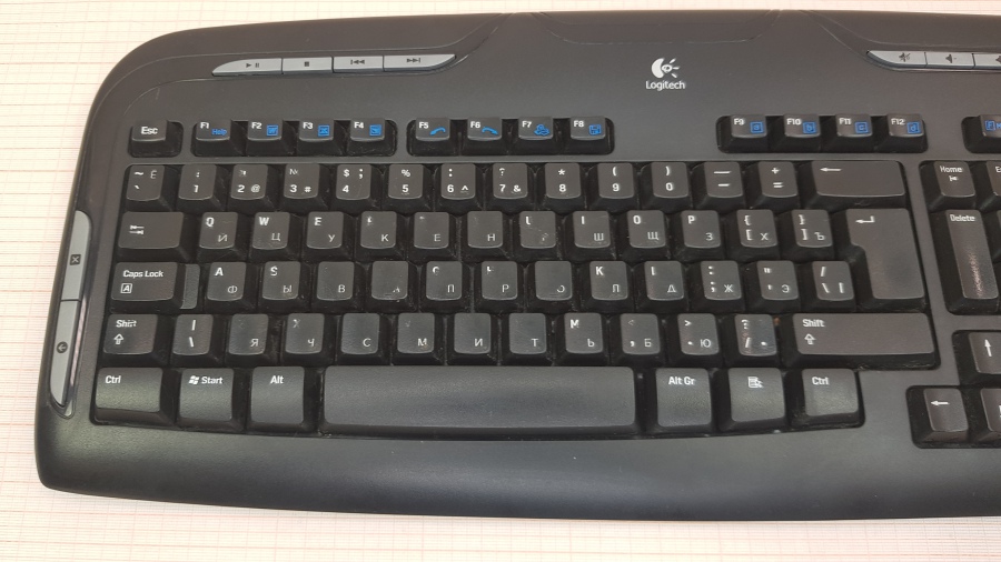 150-023-001 Клавиатура беспроводная Logitech Cordless Desktop EX110 #2