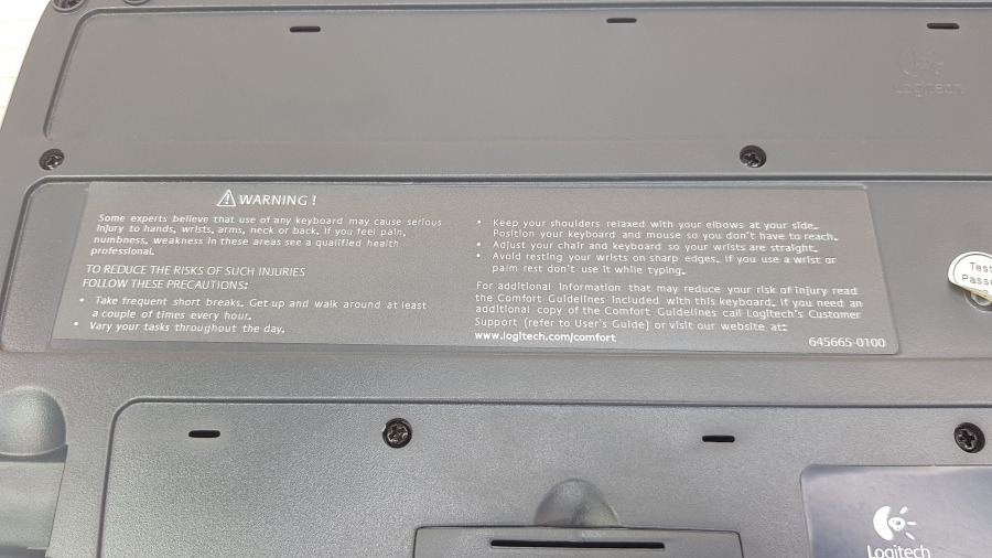 150-023-001 Клавиатура беспроводная Logitech Cordless Desktop EX110 #5