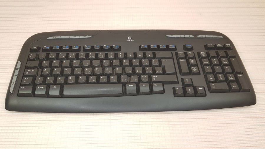 150-023-002 Клавиатура беспроводная Logitech Cordless Desktop EX110 #2