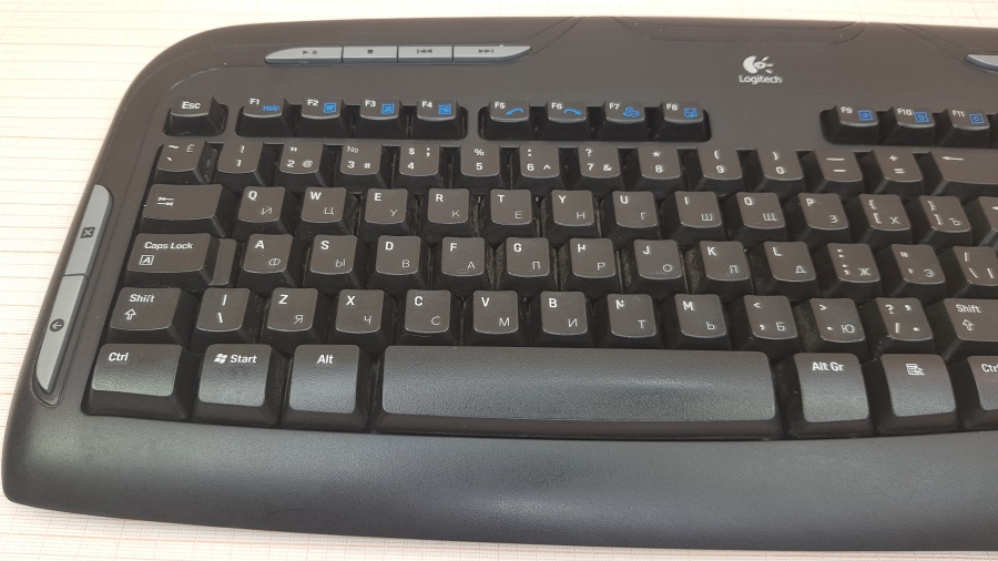 150-023-002 Клавиатура беспроводная Logitech Cordless Desktop EX110 #3