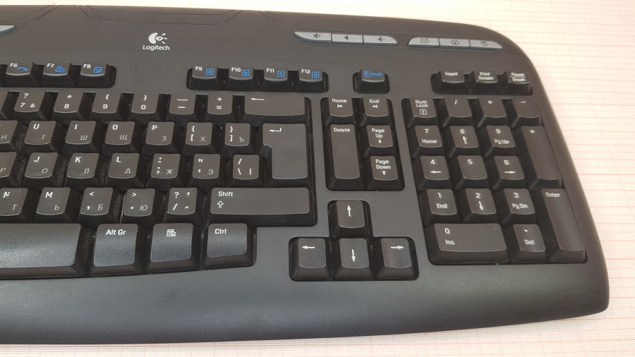 150-023-002 Клавиатура беспроводная Logitech Cordless Desktop EX110 #4