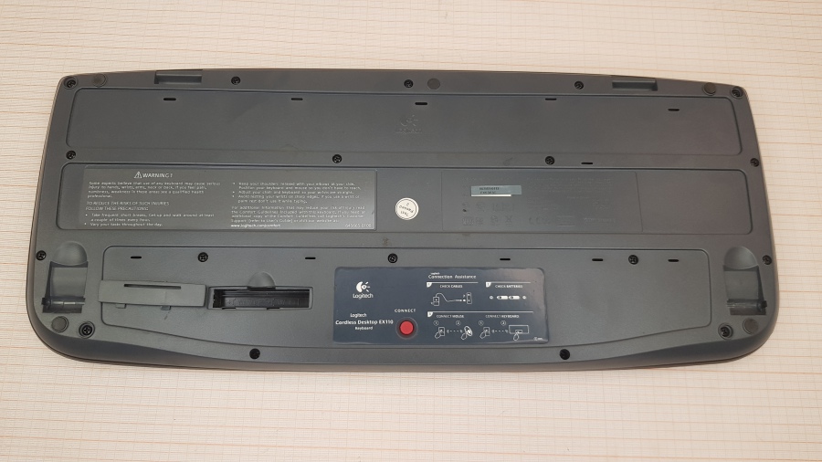 150-023-002 Клавиатура беспроводная Logitech Cordless Desktop EX110 #5
