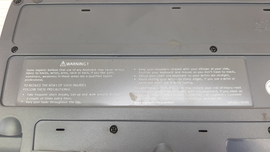 150-023-002 Клавиатура беспроводная Logitech Cordless Desktop EX110 #7