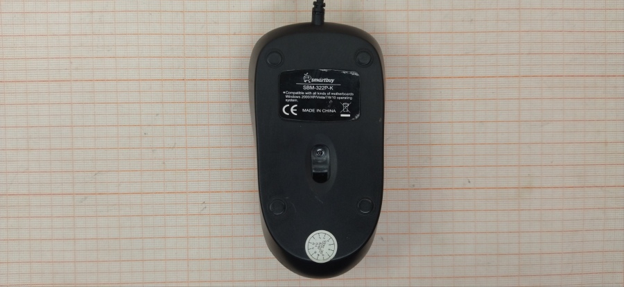 165-169-001 Мышь проводная Smartbuy SBM-322P-K #3