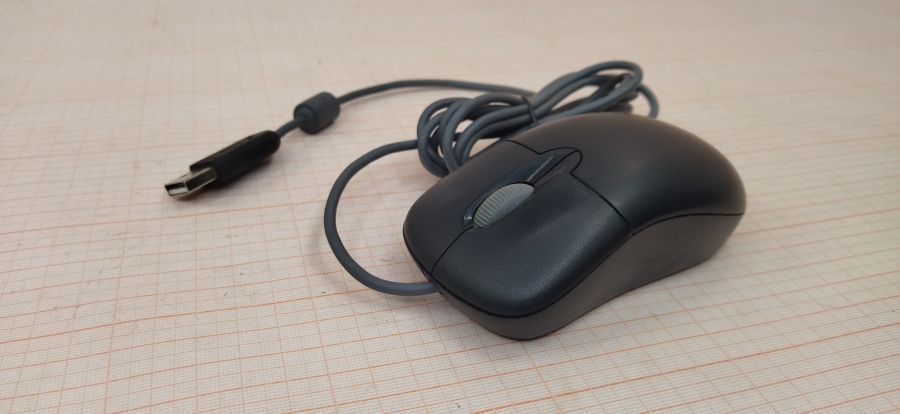 128-029-001 Мышь проводная MICROSOFT Basic Optical ver.1.0a #1