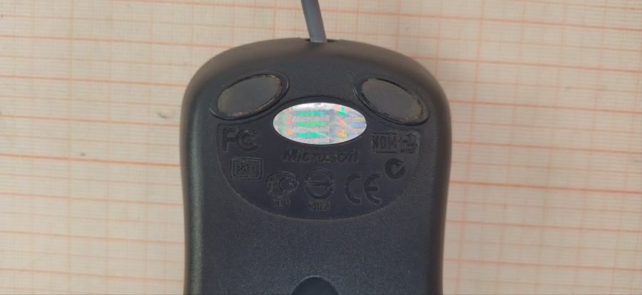 128-029-001 Мышь проводная MICROSOFT Basic Optical ver.1.0a #5