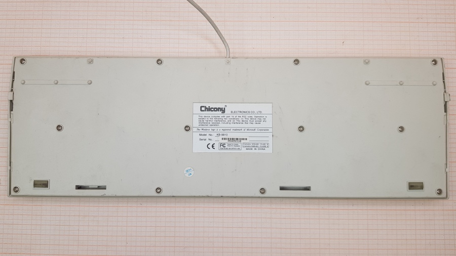 140-005-001 Клавиатура проводная CHICONY KB-9810 #4