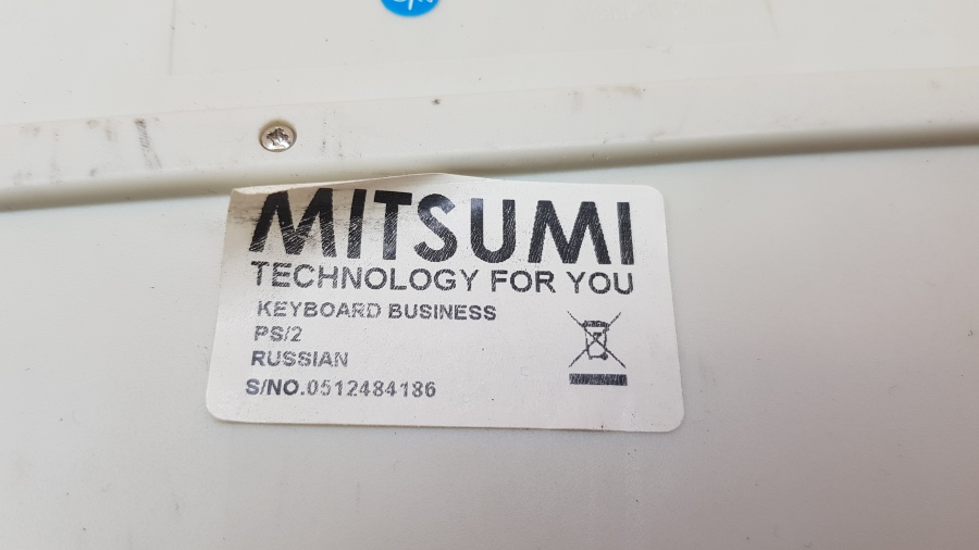 140-006-001 Клавиатура проводная MITSUMI KEYBOAR BUSINESS #5