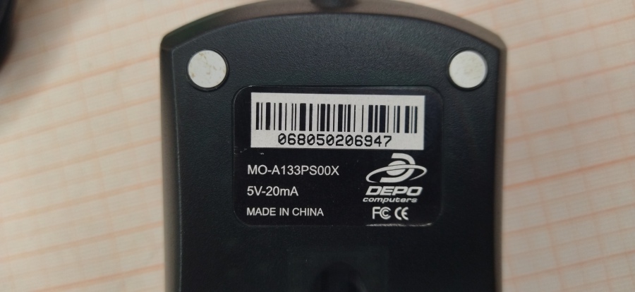 173-128-001 Мышь проводная DEPO MO-A133PS00X #4