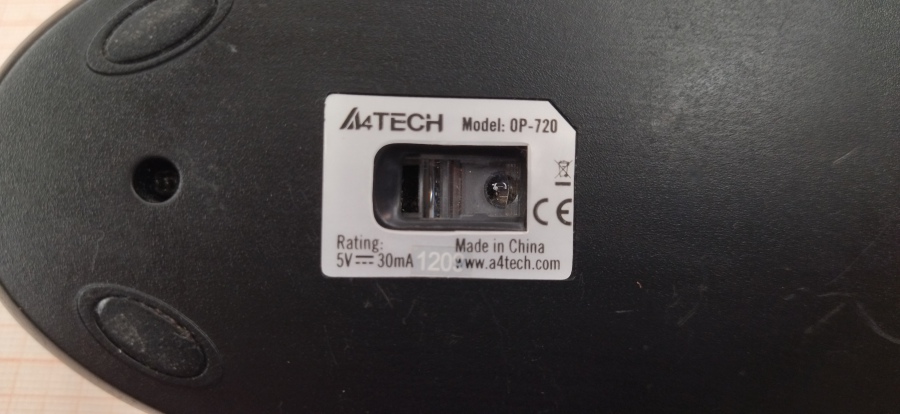 173-132-001 Мышь проводная A4tech OP-720 #4